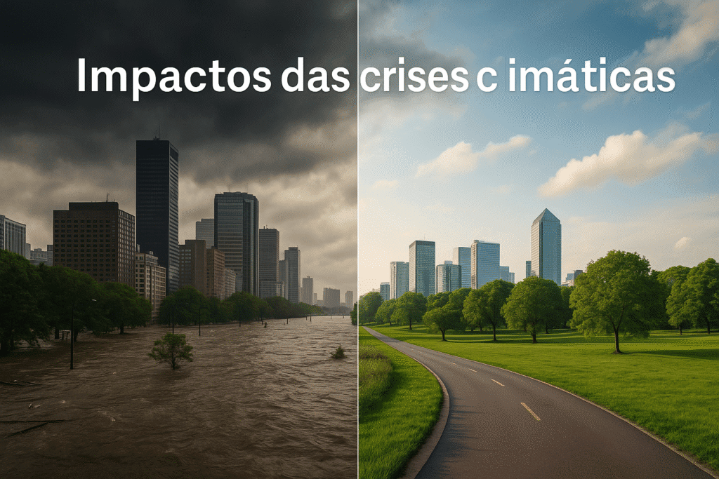 impactos das crises climáticas, aquecimento global, mudanças climáticas, economia sustentável, planejamento financeiro, foco lucrativo